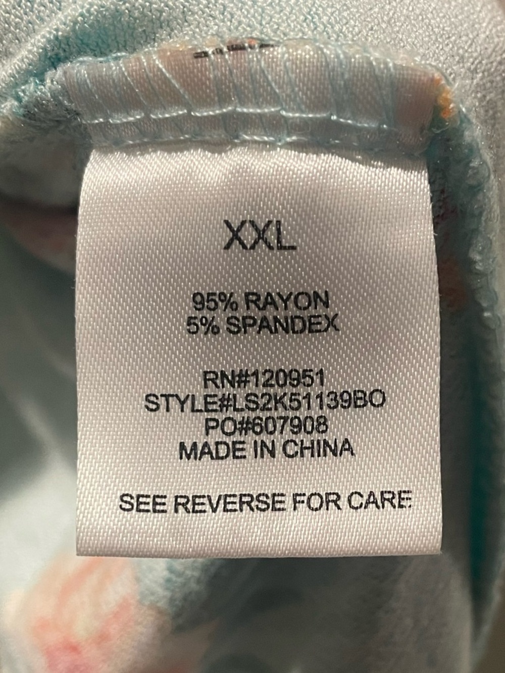 Olive & Oak Aquamarine Floral Maxi Dress Sz. XXL - Picture 13 of 17